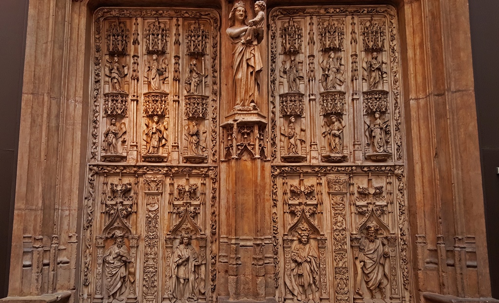 Cast of Doors of Aix Cathedral (France)